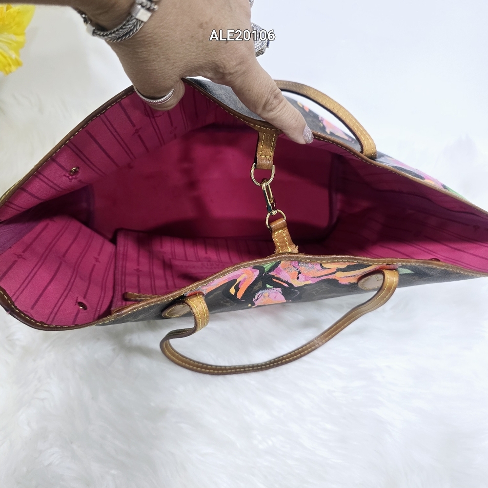 Louis Vuitton Monogram Rose Neverfull MM Tote Bag VI5008 - Picture 11 of 16